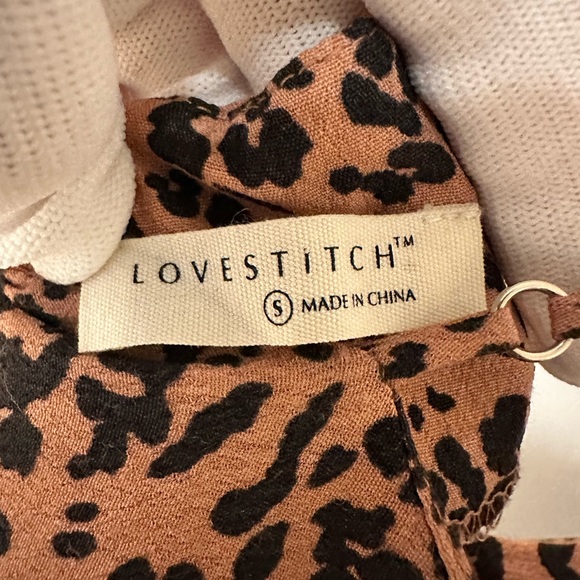 Lovestitch animal-print slip-style dress. - Picture 5 of 5
